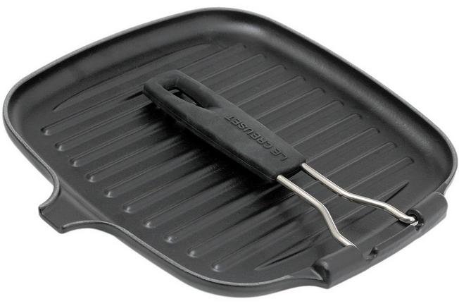 Image for Le Creuset grill pan/skillet 24cm square, black