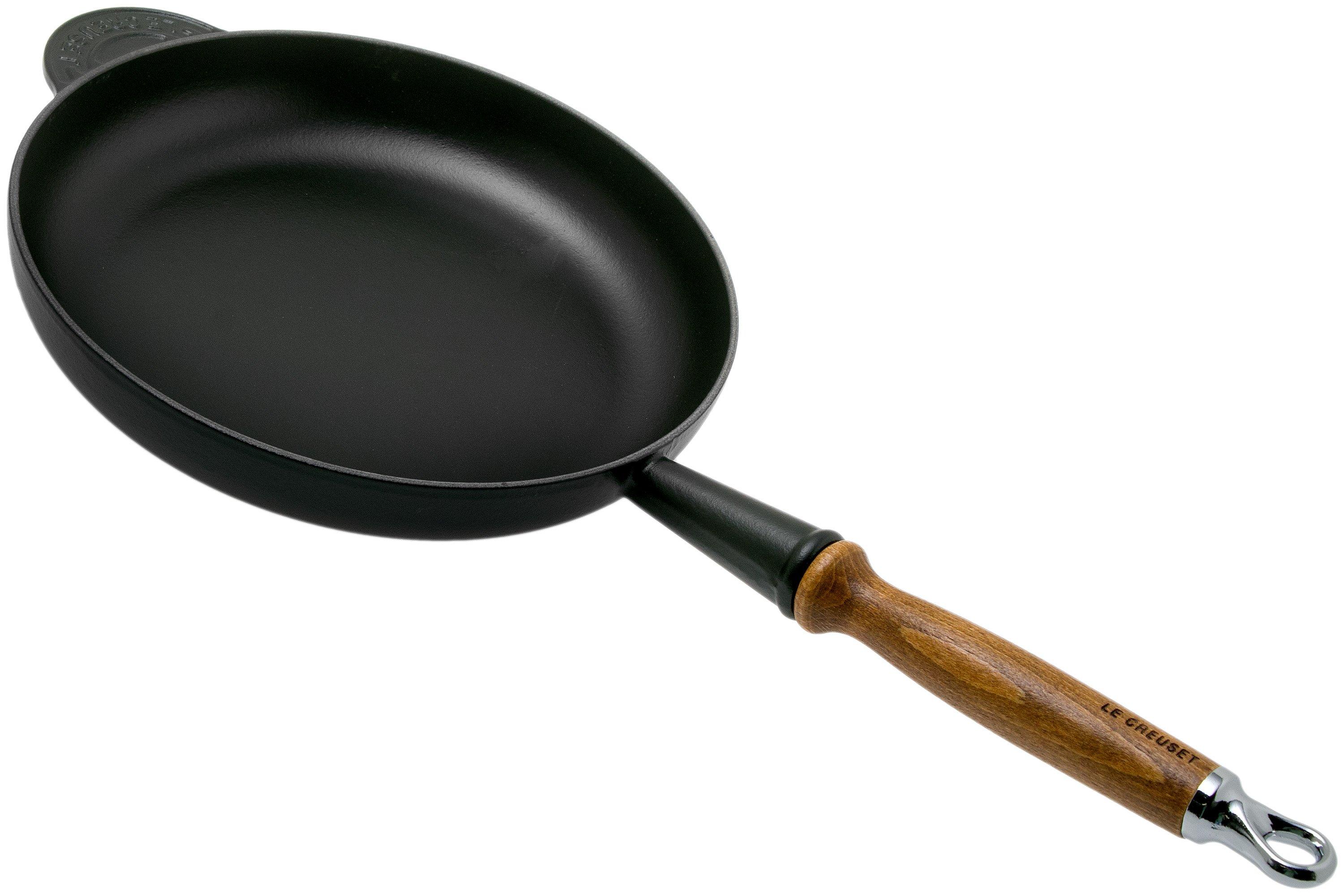 Le Creuset 20058240000460 frying pan 24 black | Advantageously shopping at Knivesandtools.com