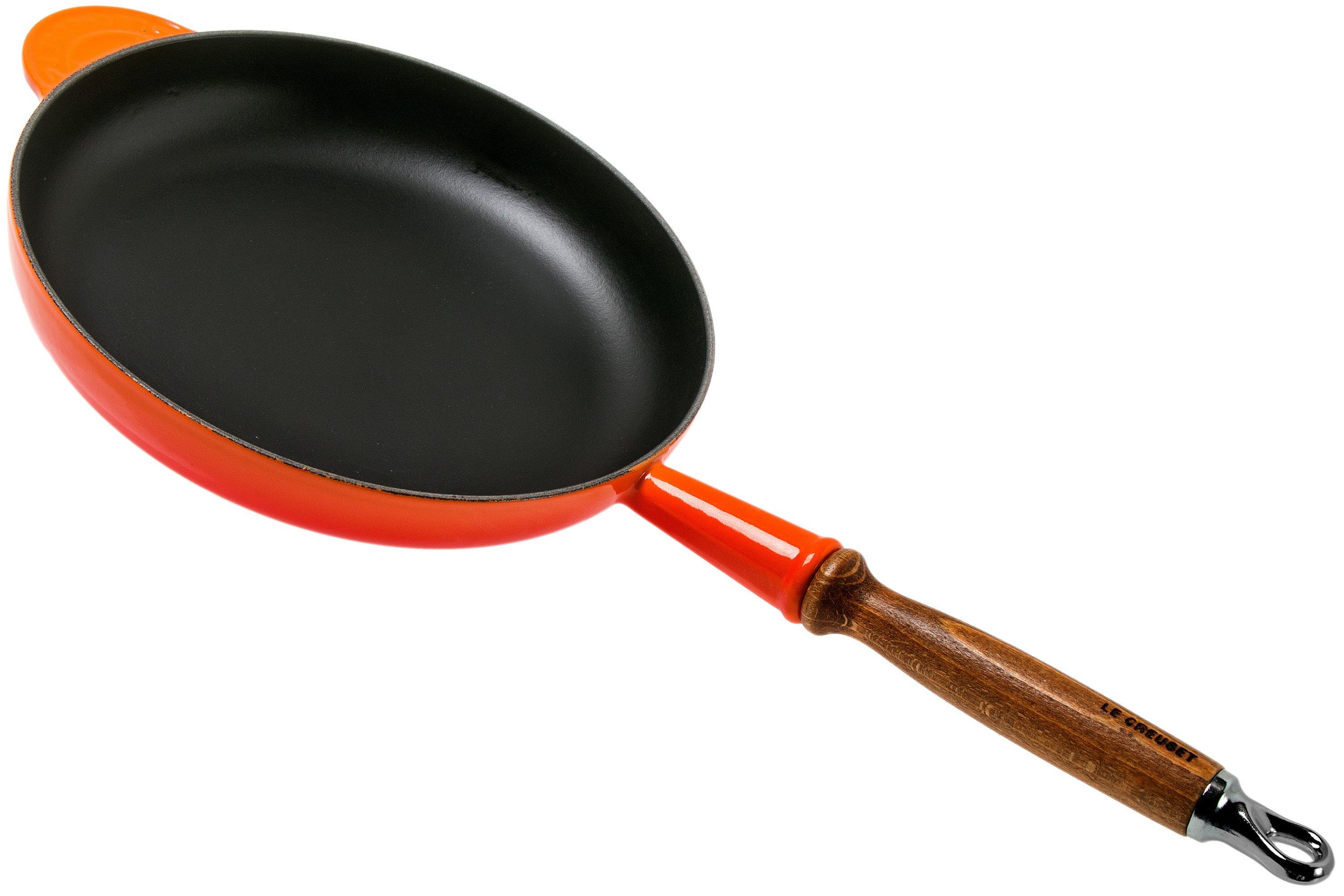 scannen onderschrift voordelig Le Creuset koekenpan - 24 cm, 1,6L oranje-rood | Voordelig kopen bij  knivesandtools.nl