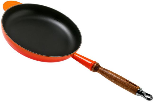 Le frying pan - 24 cm, 1.6 L orange-red Advantageously shopping at Knivesandtools.com