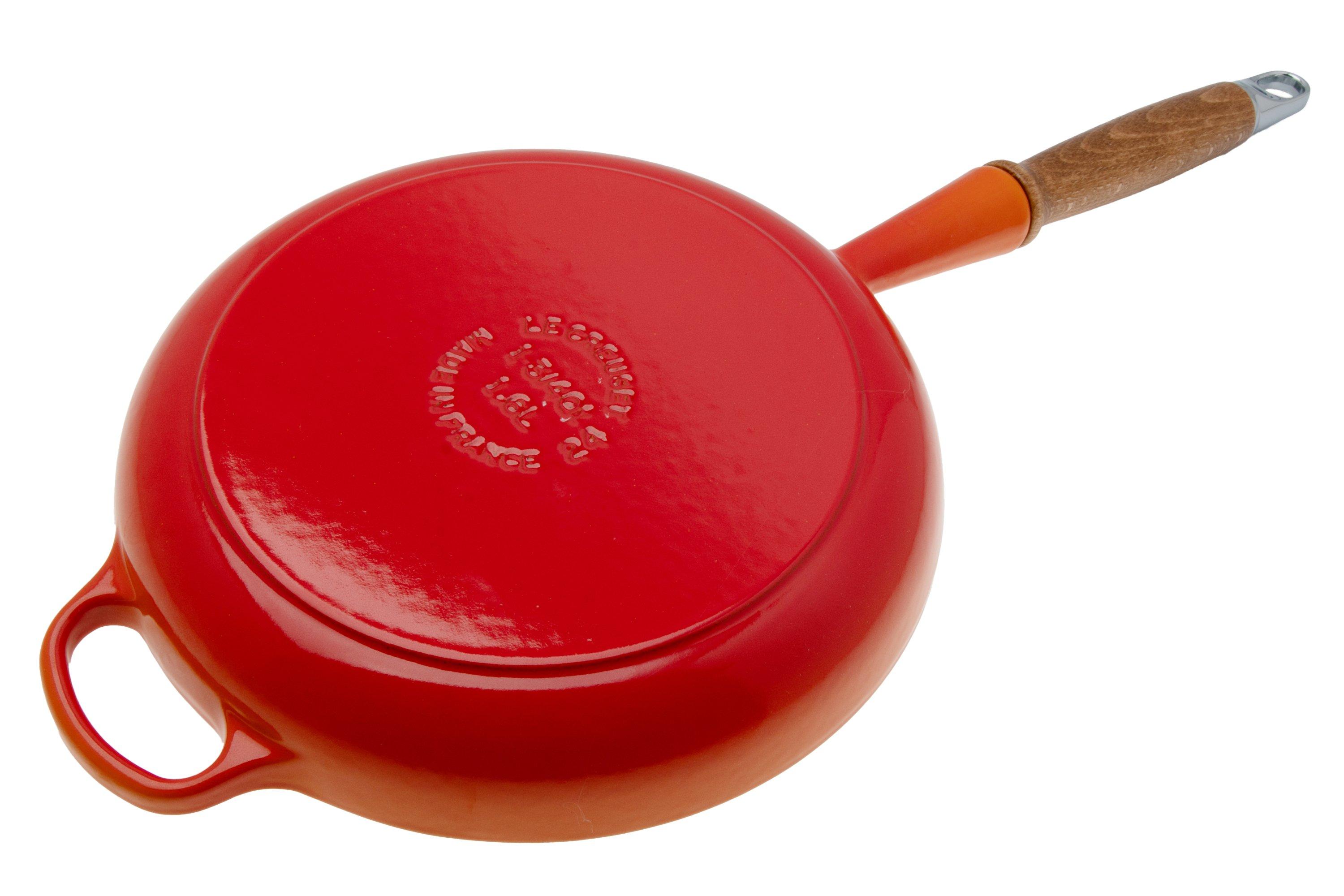 Le Creuset frying pan - 24 cm, 1.6 L orange-red | Advantageously