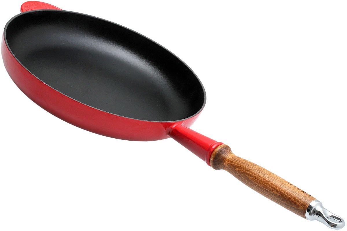 Tussen Foto hoog Le Creuset frying pan 26cm, red | Advantageously shopping at  Knivesandtools.com