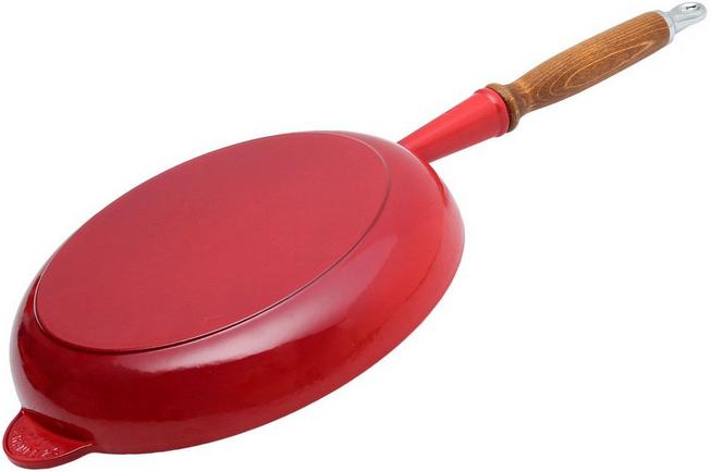 Le Creuset frying pan - 28 cm, 2.6 L red