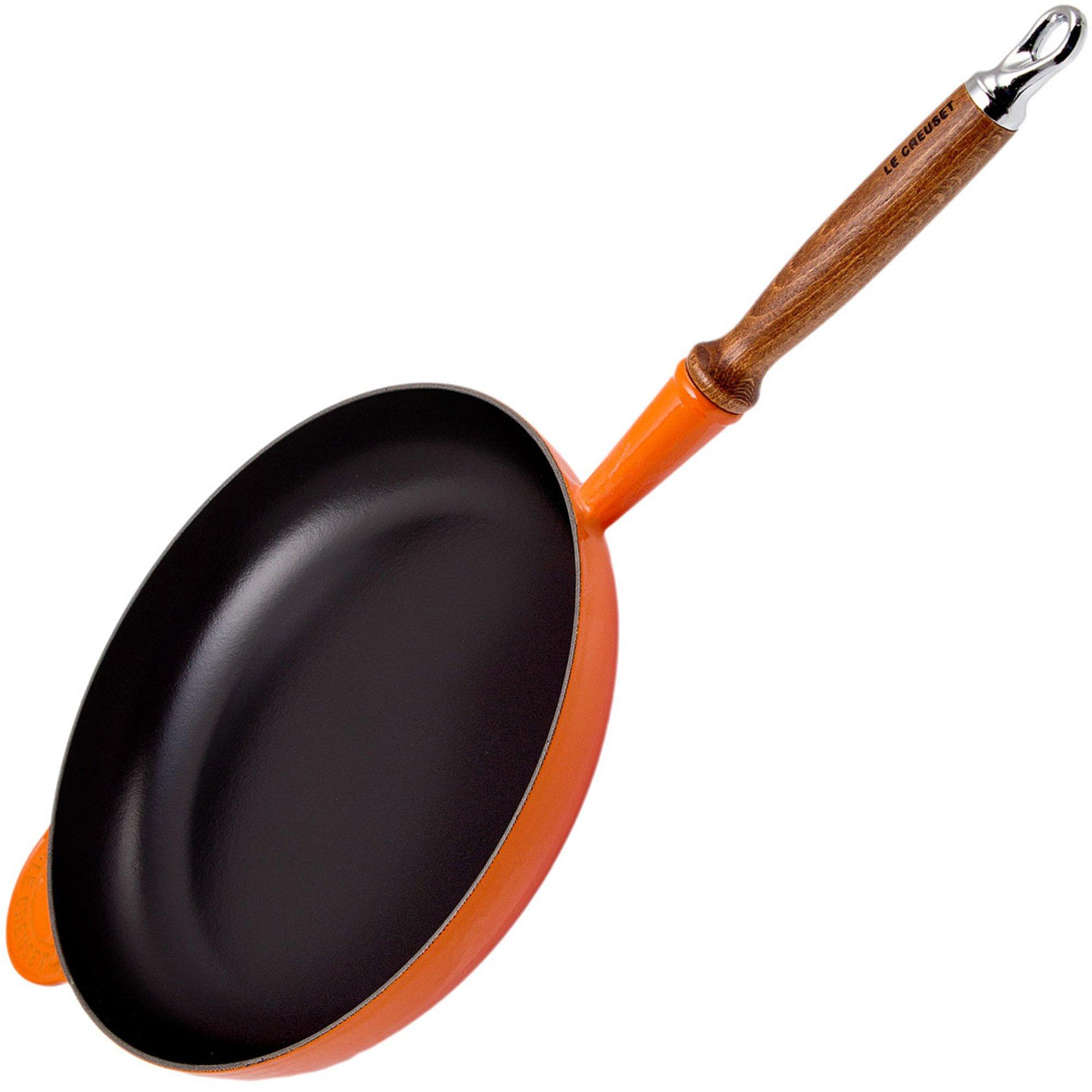 Le Creuset frying pan - 28 cm, 2.6 L orange-red | Advantageously