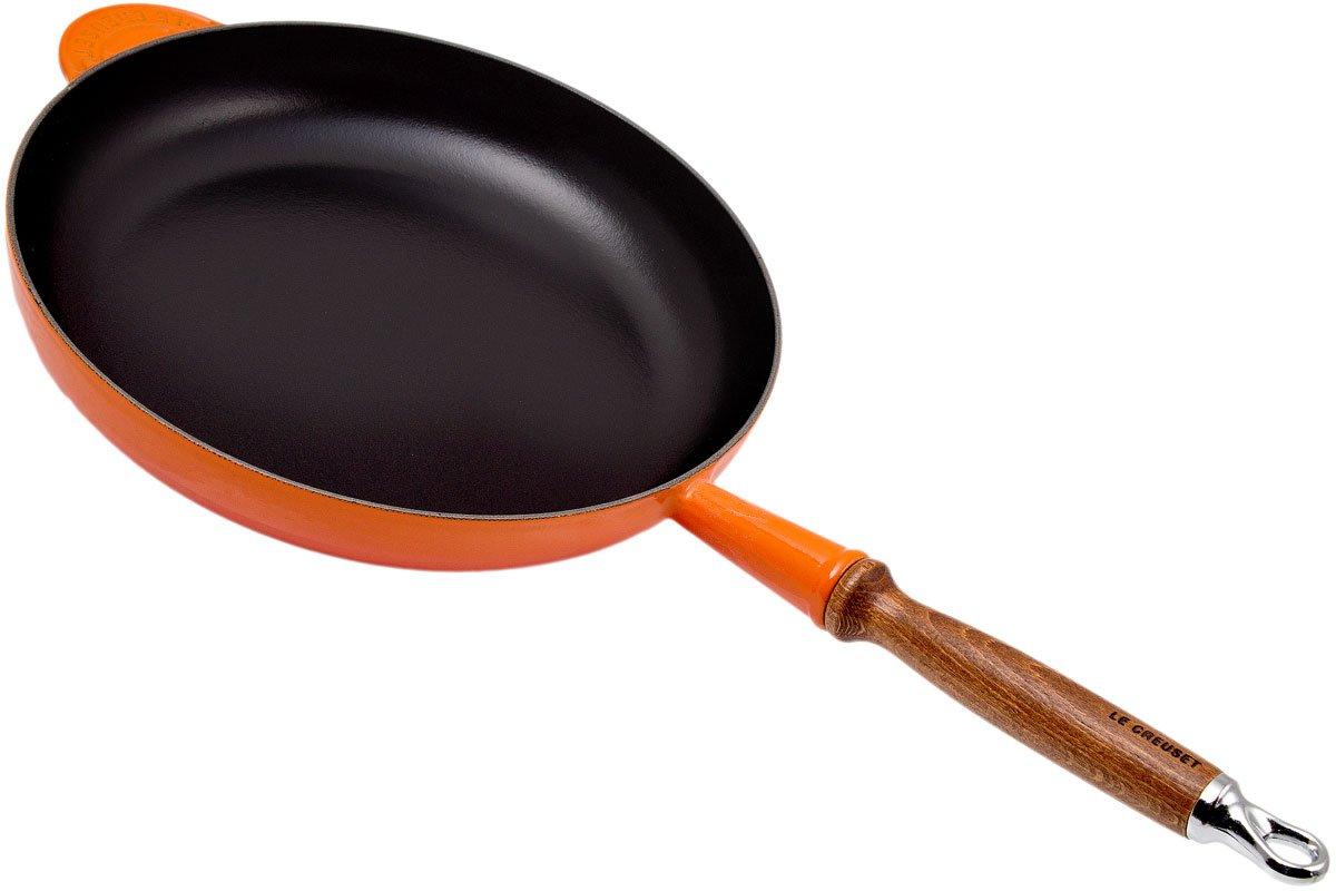 Le Creuset frying pan 28 cm, 2.6 L orangered Advantageously