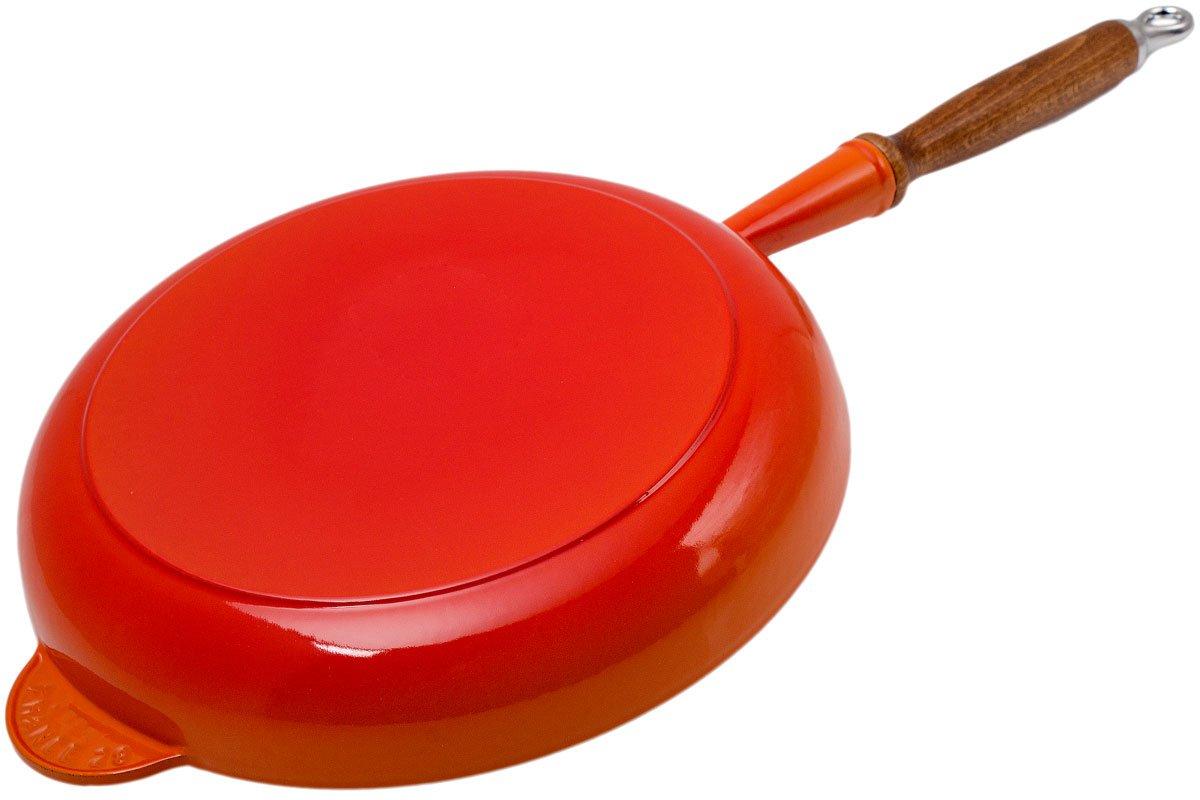 Le Creuset frying pan 28 cm, 2.6 L orangered Advantageously shopping at