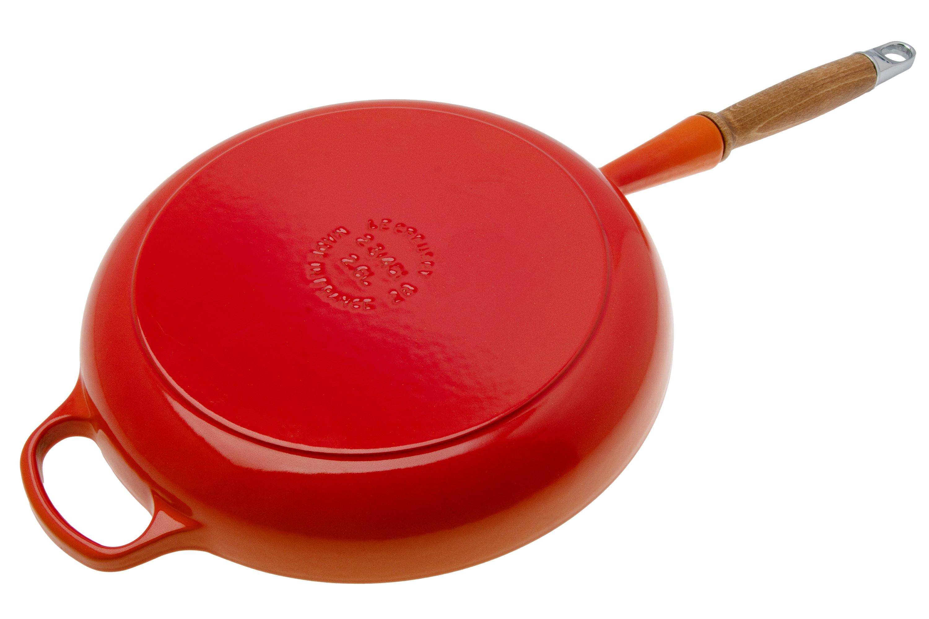 Le Creuset frying pan - 28 cm, 2.6 L orange-red | Advantageously