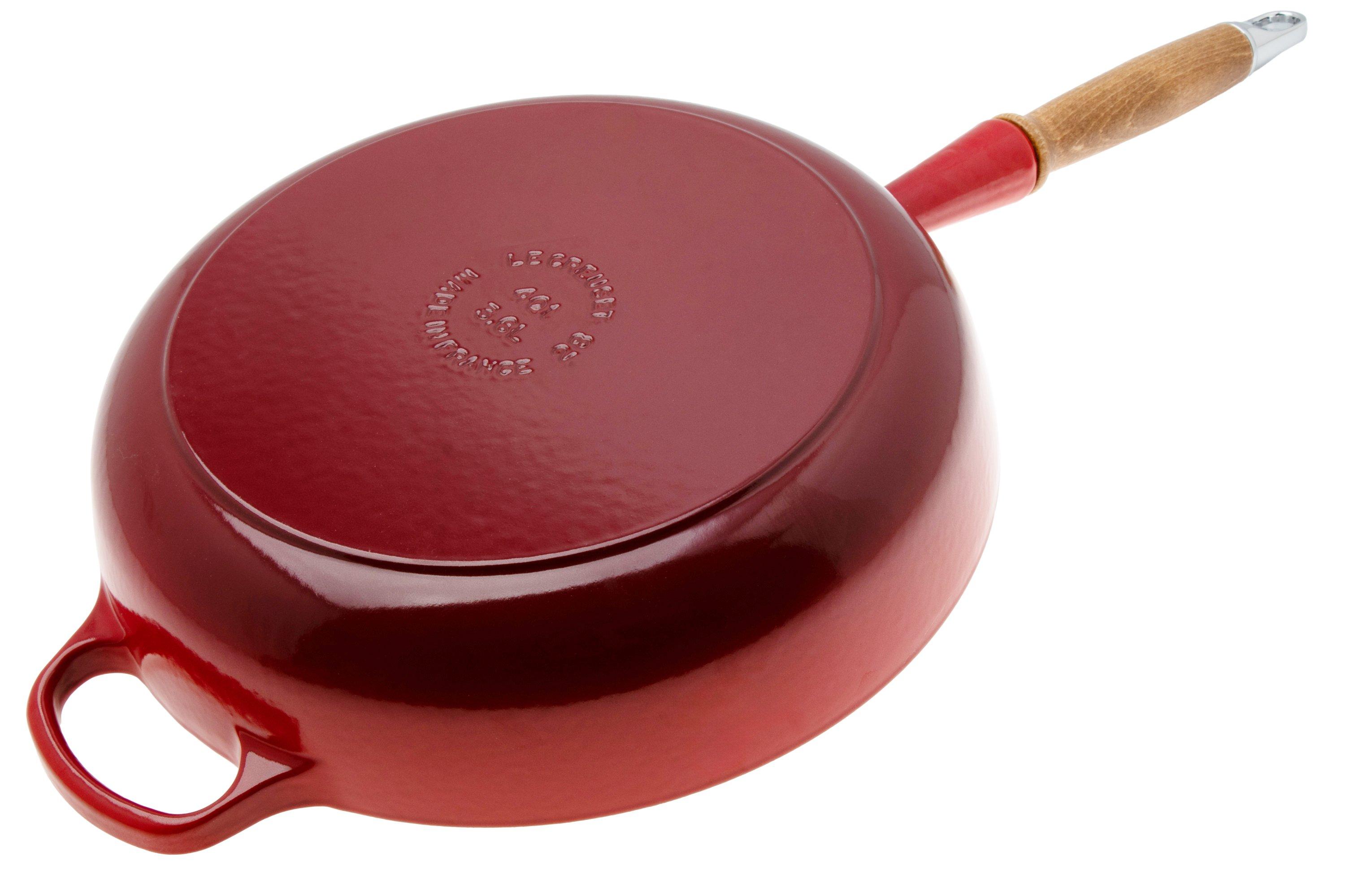 Le Creuset cast-iron sauté pan cherry red, 28 cm, 3,6L