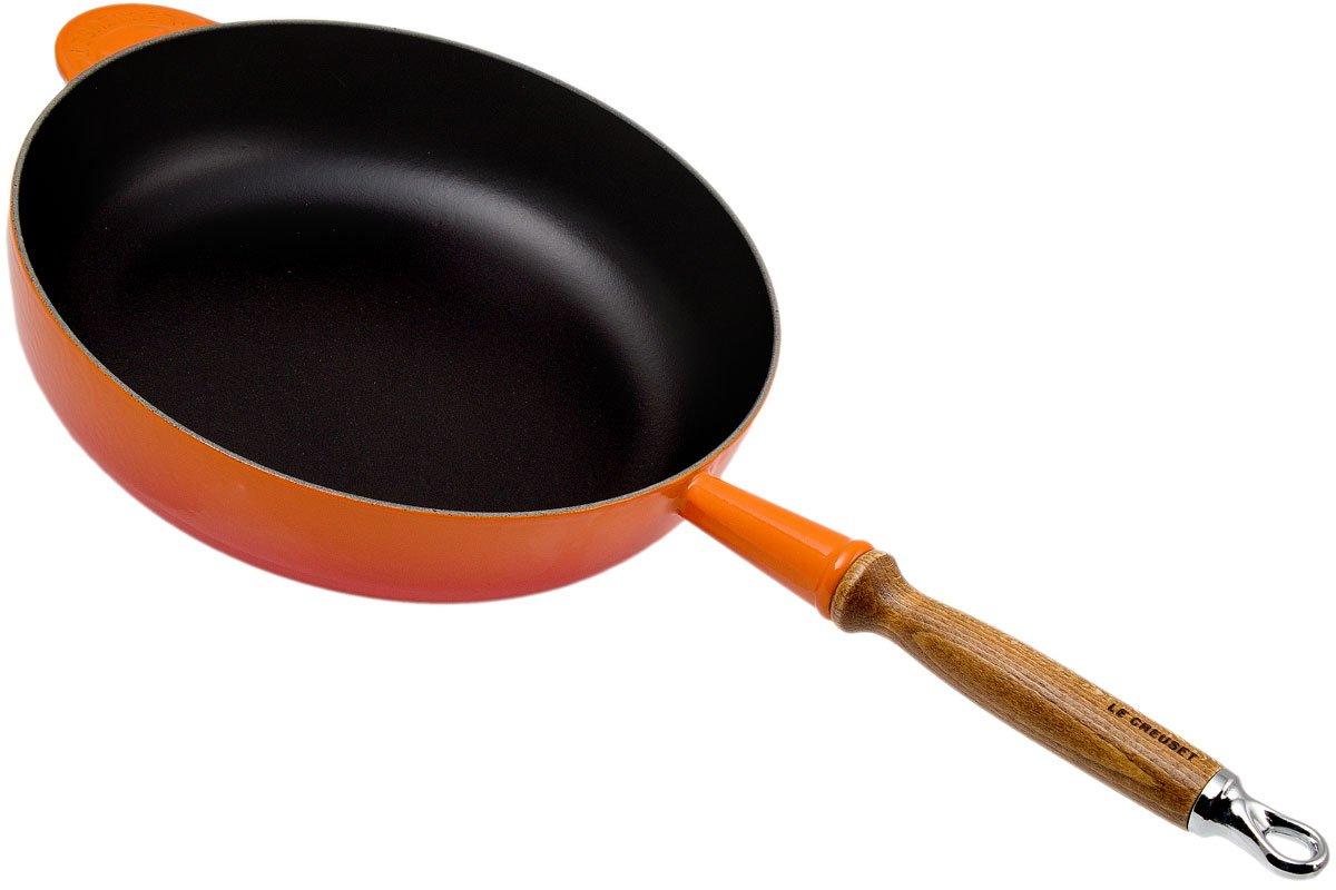 Le Creuset sauteuse en fonte / orange, 28 cm, 3,6 litres Achetez à prix avantageux chez