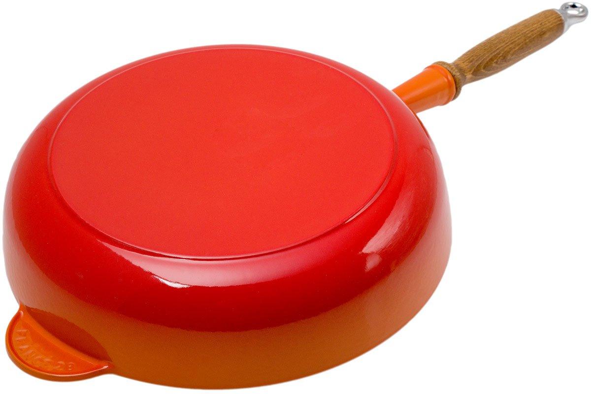 Le Creuset sauteuse en fonte / orange, 28 cm, 3,6 litres Achetez à prix avantageux chez