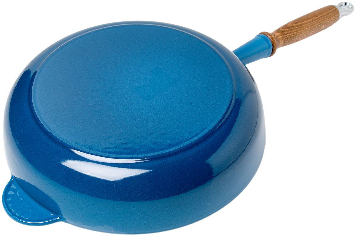 Le Creuset sauteuse en fonte / bleu Marseille, 28cm, 3,6L Achetez à prix avantageux chez