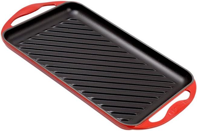 Image for Le Creuset grill pan/skillet 33 cm, red