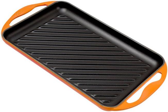 Image for Le Creuset grill pan/skillet 33 cm, orange-red