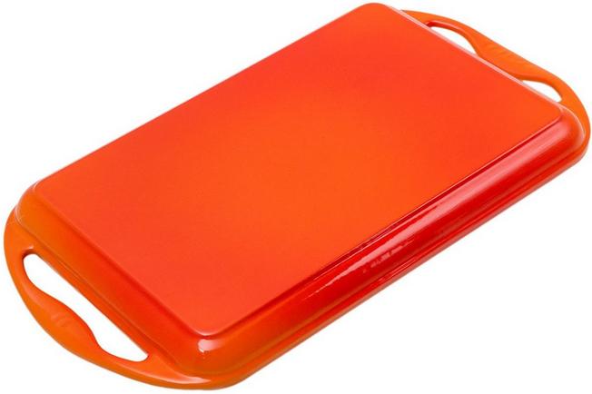 Image for Le Creuset grill pan/skillet 33 cm, orange-red