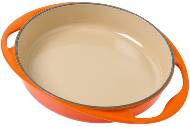 Le Creuset plat à tarte tatin, 25 cm, rouge orange