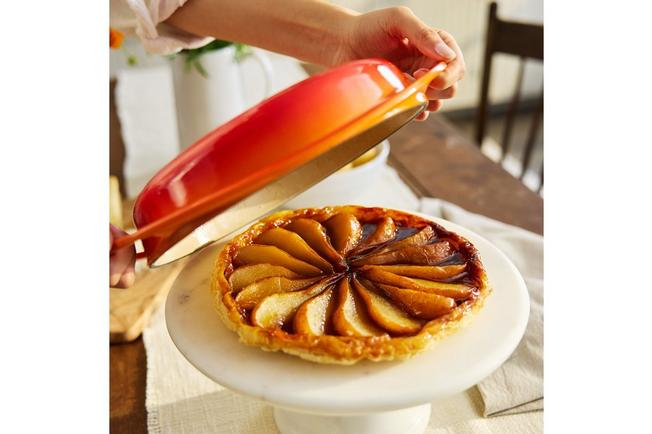Image pour Le Creuset plat à tarte tatin, 25 cm, rouge orange