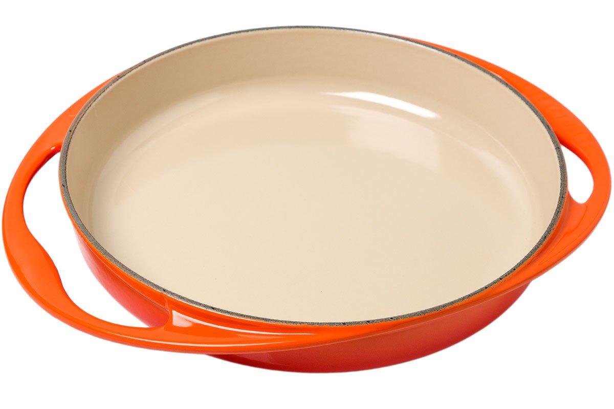 Le Creuset cake tin/ tarte tatin, 28cm, orangered Advantageously