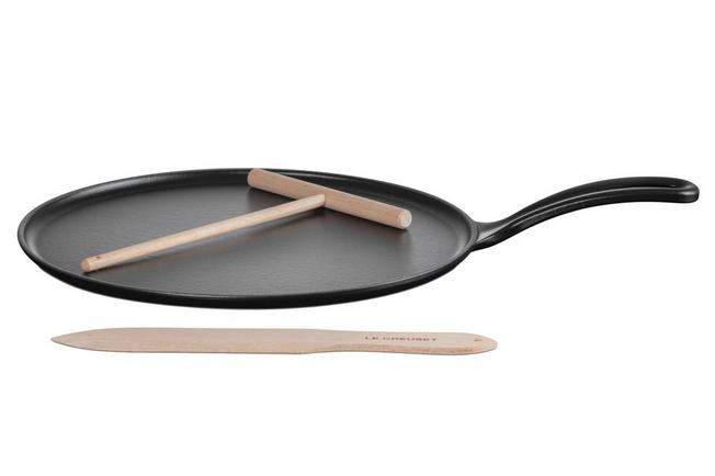 Afbeelding voor Le Creuset pannenkoekenpan/crêpe pan 27cm, zwart