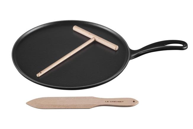 Afbeelding voor Le Creuset pannenkoekenpan/crêpe pan 27cm, zwart
