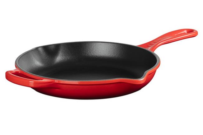 Immagine per Le Creuset padella/griglia in ghisa 23 cm, rotonda, rosso