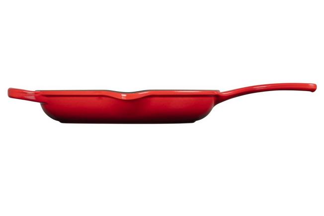 Immagine per Le Creuset padella/griglia in ghisa 23 cm, rotonda, rosso