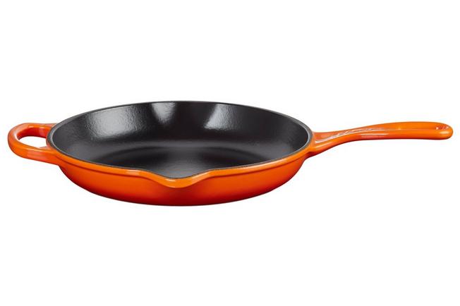 Imagen para Le Creuset sartén de hierro fundido 23 cm redondo, naranja-rojo
