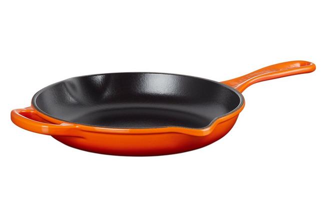 Imagen para Le Creuset sartén de hierro fundido 23 cm redondo, naranja-rojo