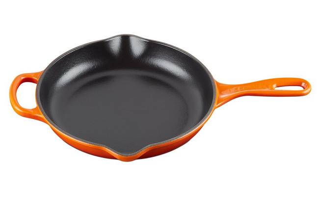 Imagen para Le Creuset sartén de hierro fundido 23 cm redondo, naranja-rojo