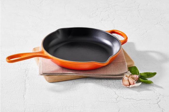 Imagen para Le Creuset sartén de hierro fundido 23 cm redondo, naranja-rojo
