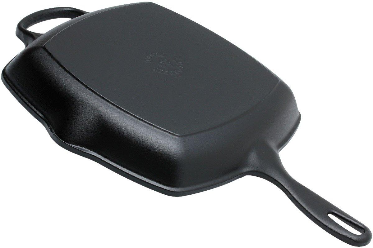 Le Creuset Square Skillet Grill 26 Matt Black