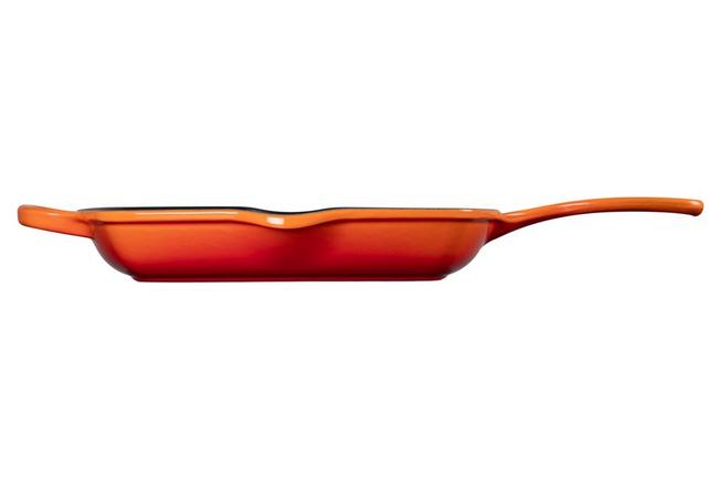 Image for Le Creuset grill pan/skillet 26cm square, orange