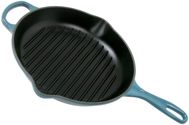 Le Creuset sartén/parrilla redonda de 26 cm, azul marino