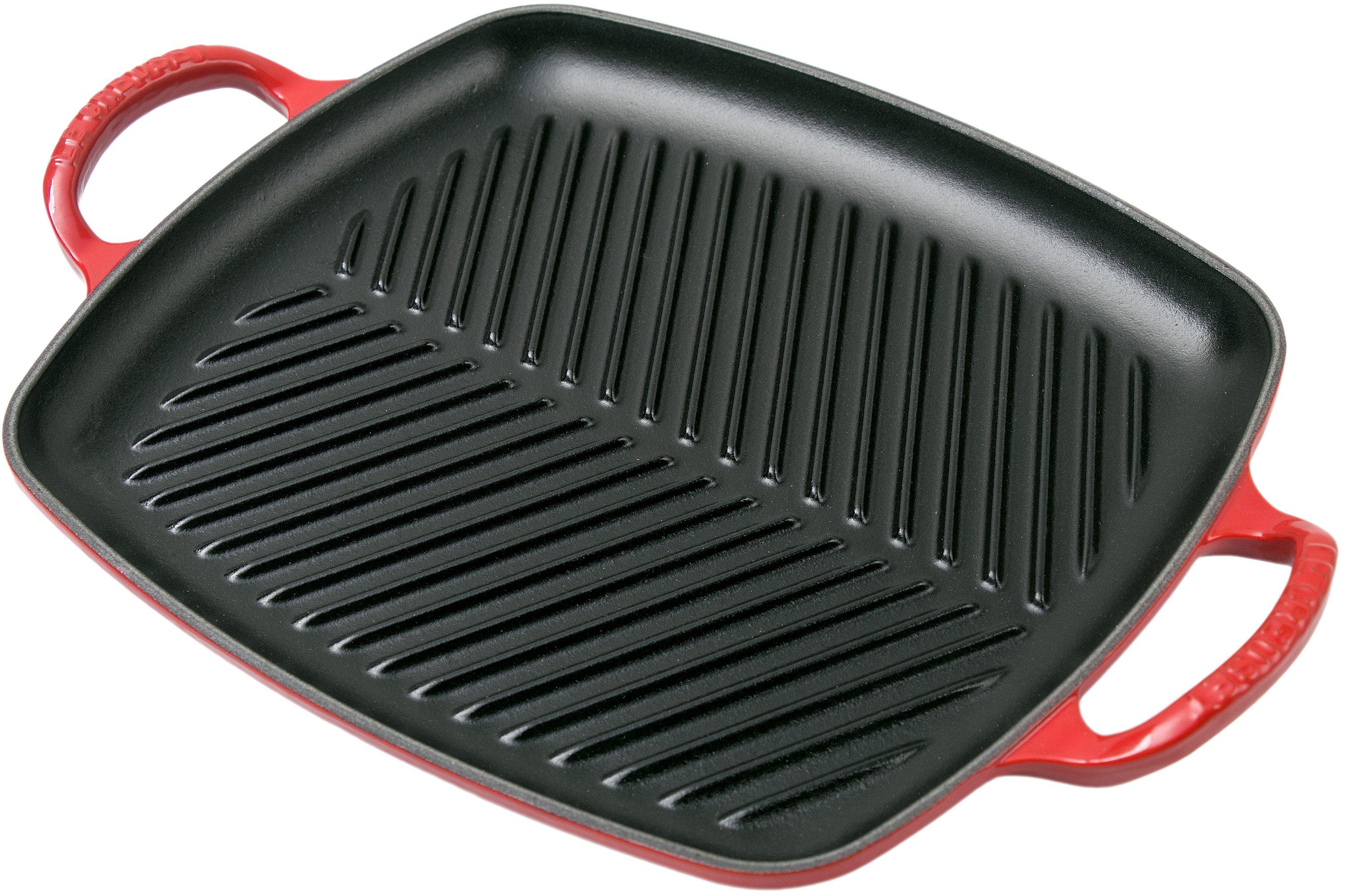 globaal Voorzitter Ambacht Le Creuset La Fonte enamel grill pan 30 cm, cherry red | Advantageously  shopping at Knivesandtools.com