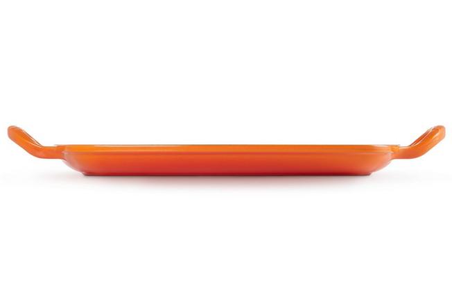 Image pour Le Creuset La Fonte émaillée gril 30 cm, orange
