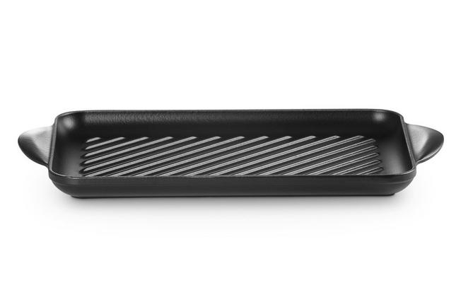 Immagine per Le Creuset La Fonte griglia smaltata rettangolare 32 cm, nero