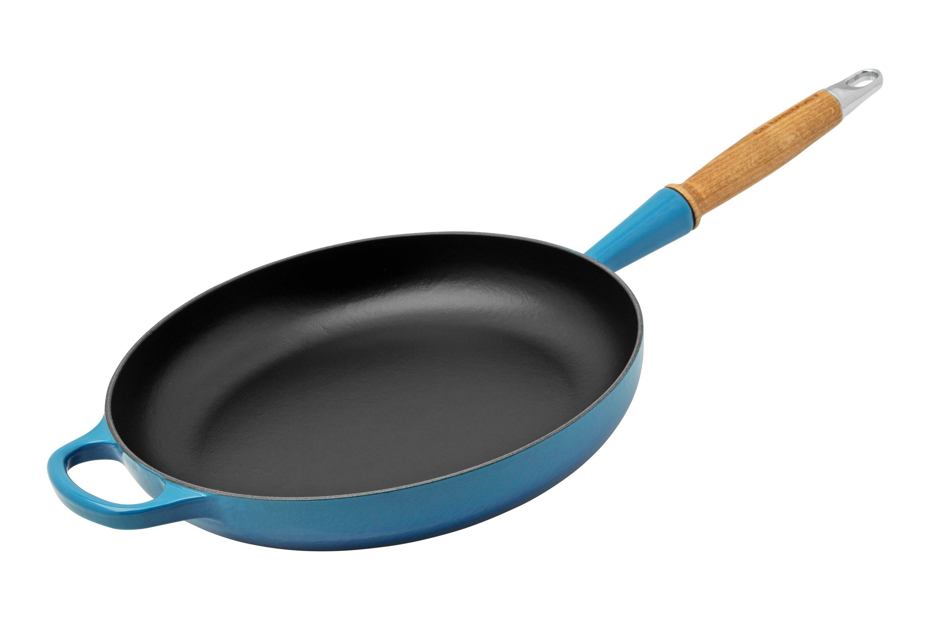 Le Creuset Signature frying pan, 28 cm, 2.6 L, azure Advantageously