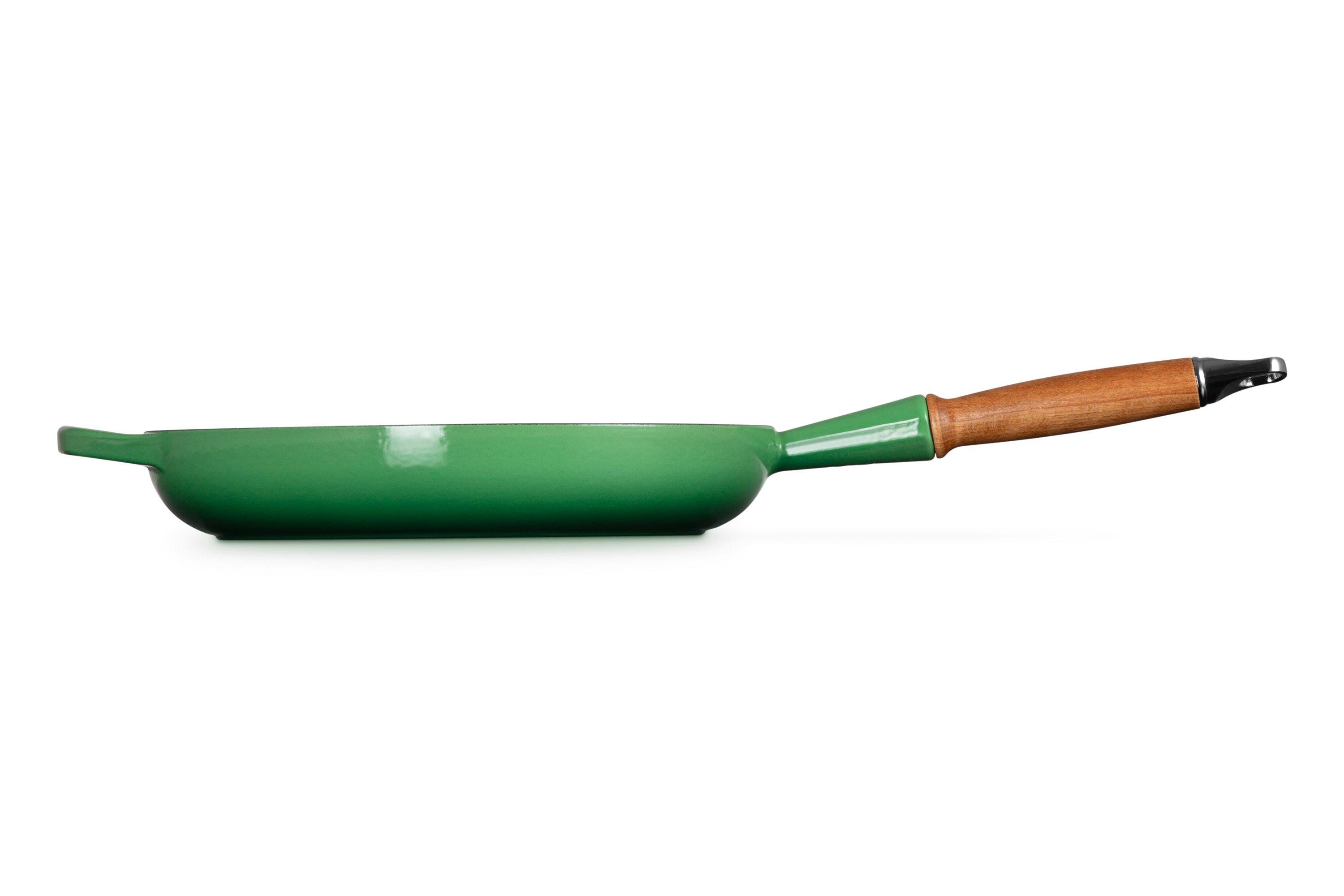 Le Creuset frying pan, 28 cm, 2.6 L, green | Advantageously