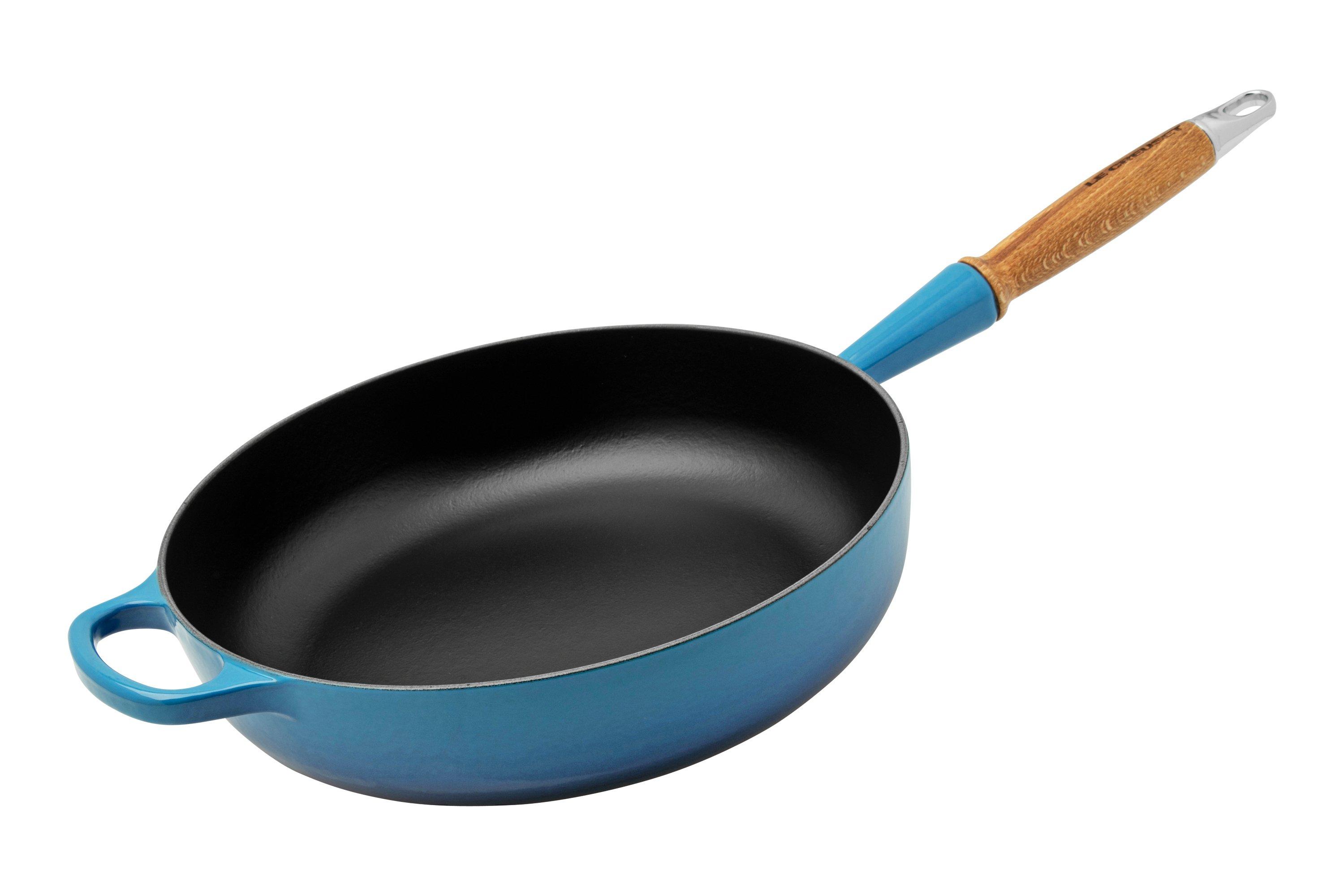 Le Creuset saute pan, cast iron, azure, 28 cm, 3.6 L Advantageously