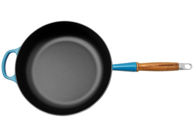 Le Creuset saute pan, cast iron, azure, 28 cm, 3.6 L