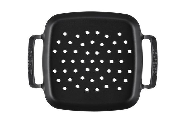 Bild für Le Creuset BBQ Outdoor Collection 20271300000005 Cast Iron Square Grilling Pan, Grillpfanne gelöchert, 30 cm