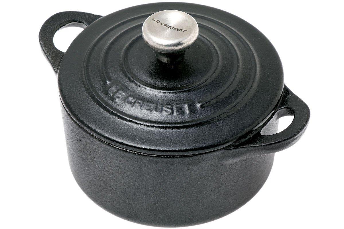 Le Creuset mini cocotte 10 cm, 0,3L noir mat Achetez à prix