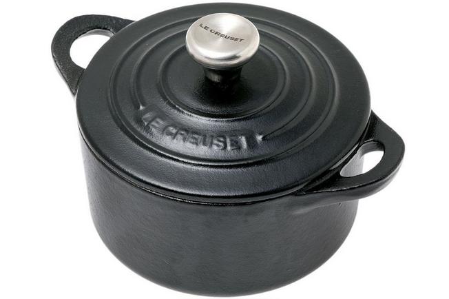 Le Creuset Cast Iron Mini Cocotte - Black