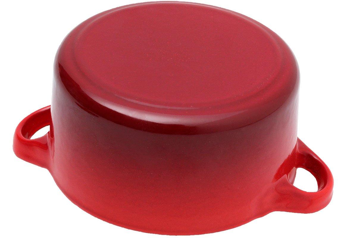 Le Creuset Les Céramiques mini cocotte set 10cm orange-red