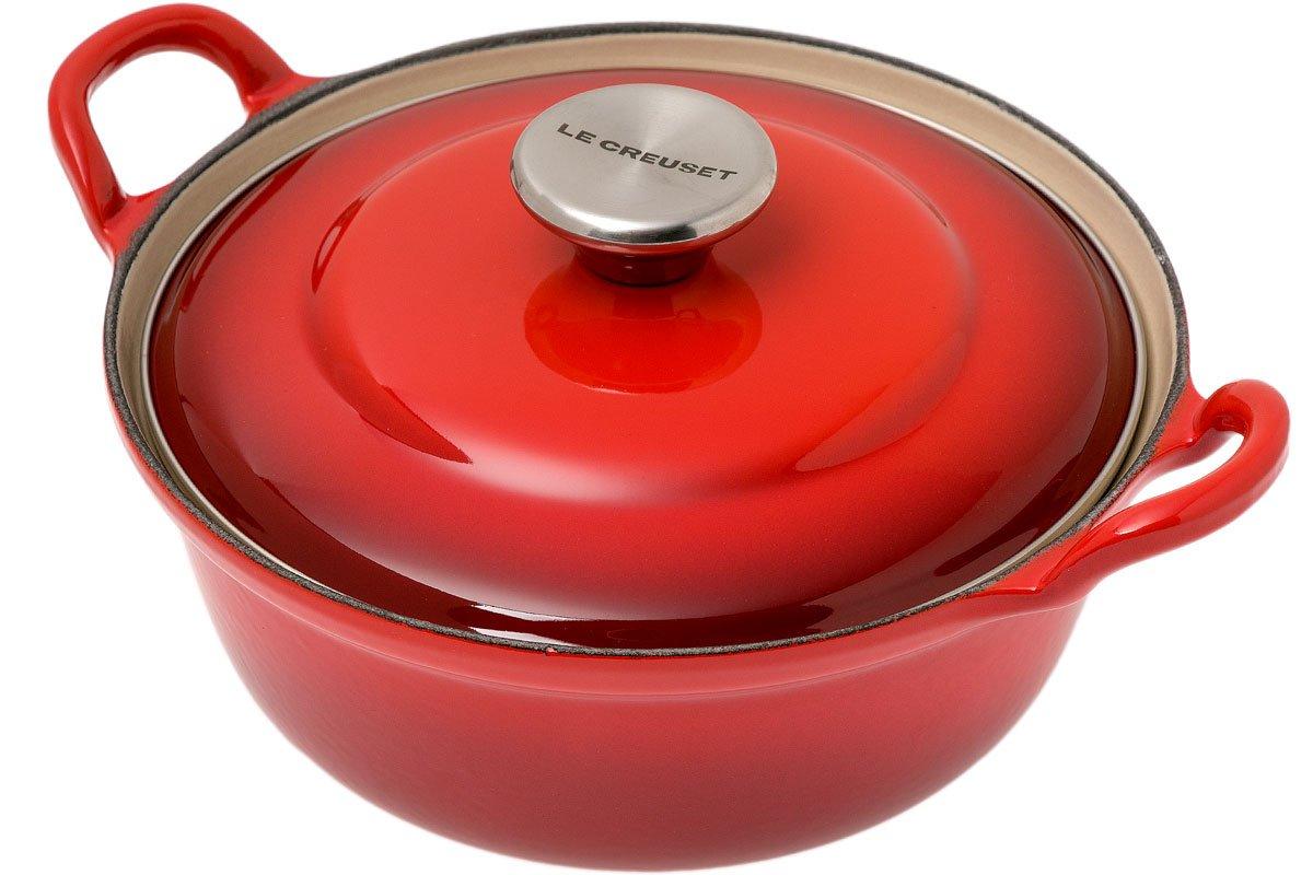 Le Creuset faitout / frying pan 20 cm, 1,7L red Advantageously