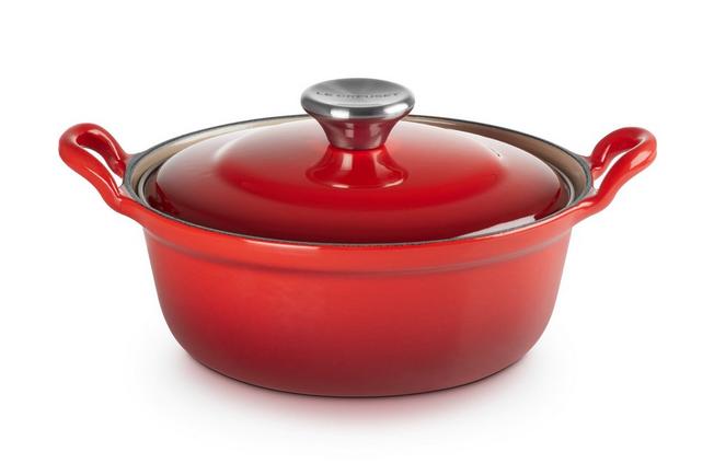 Image for Le Creuset faitout / casserole 20 cm, 1.7 L red