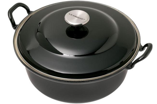 Bild für Le Creuset Faitout / Bratentopf 28 cm, 4,9 l schwarz