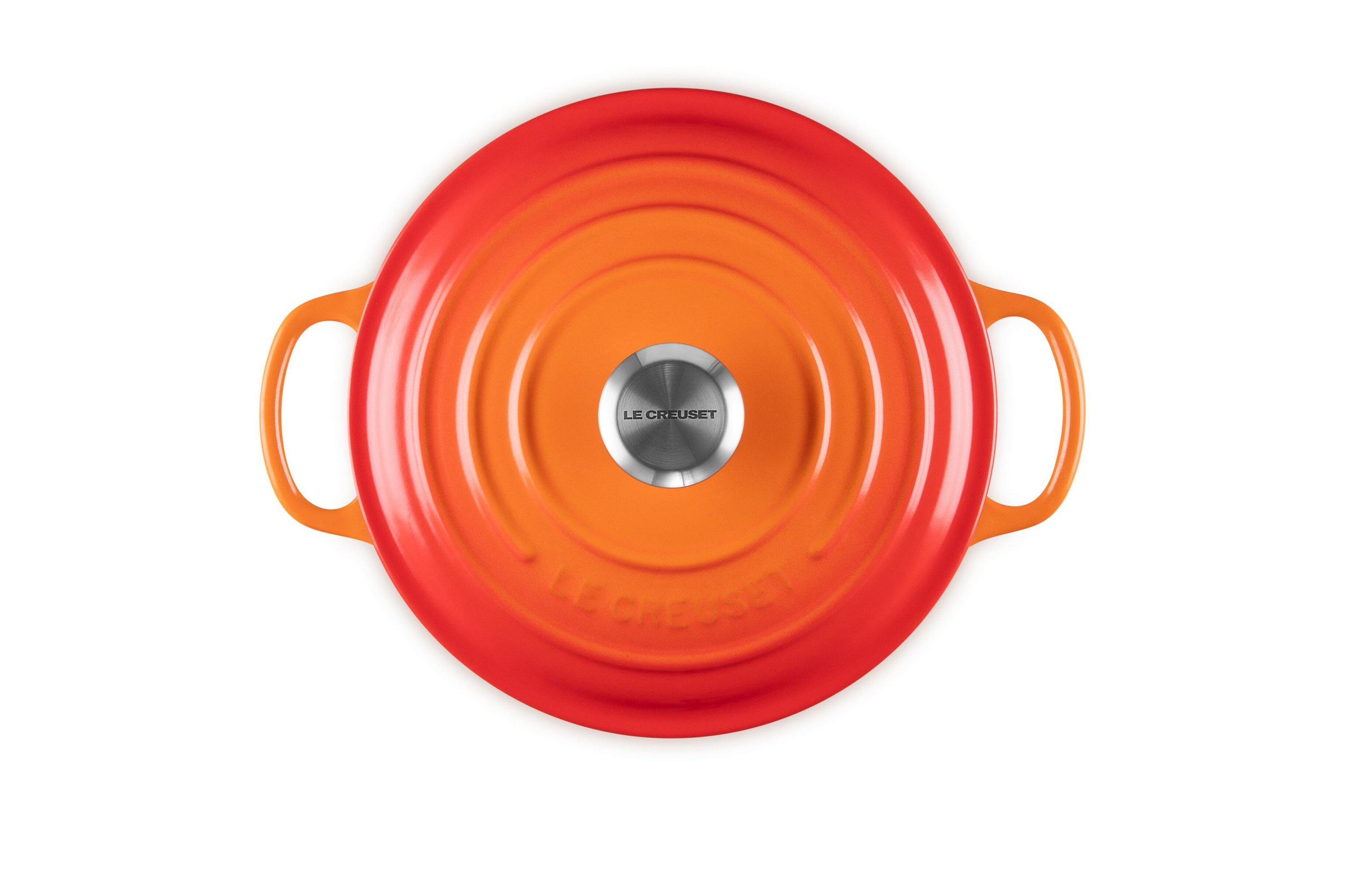 Le Creuset casserole-cocotte 20cm, 2,4 l orange | Advantageously