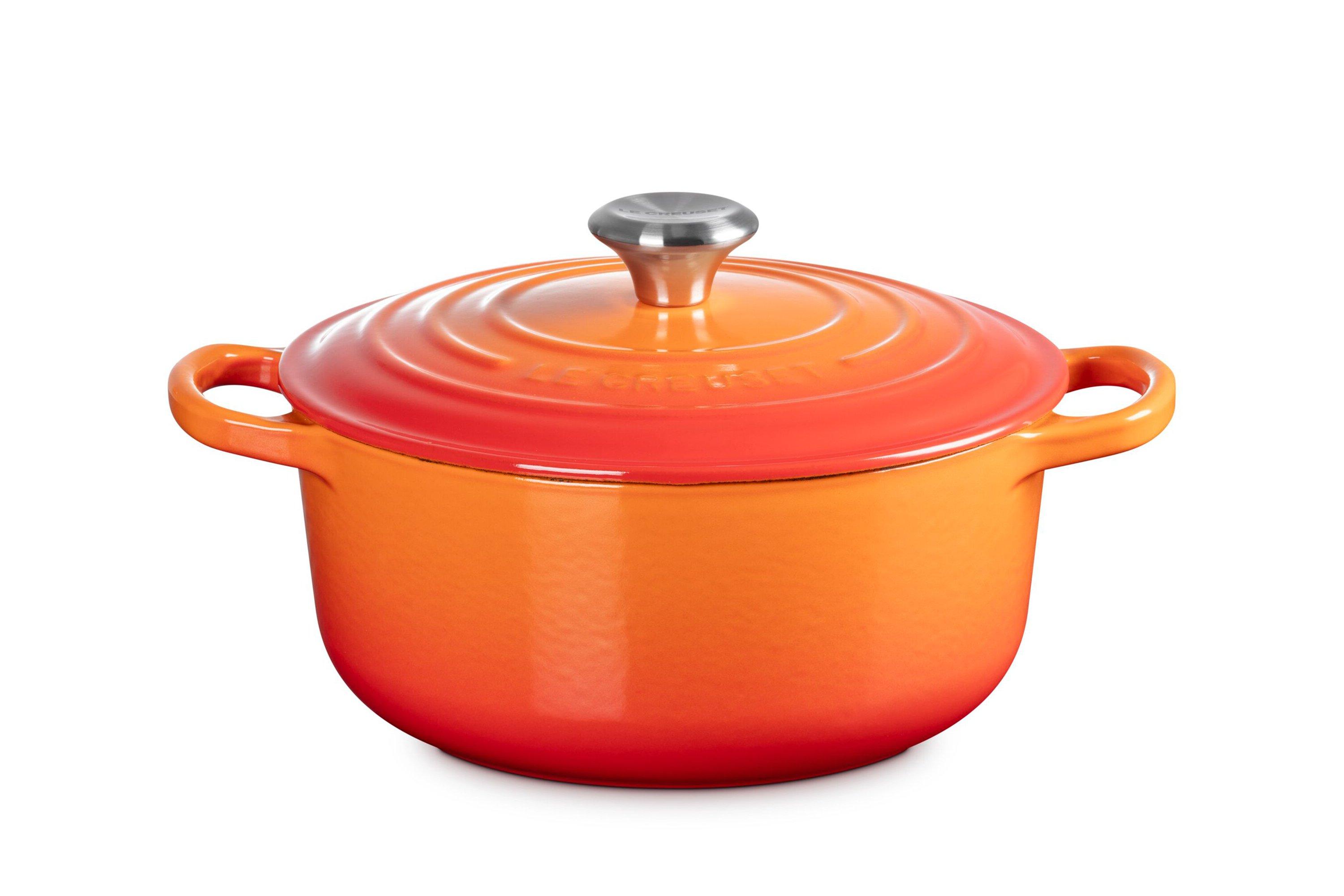 Le Creuset casserole-cocotte 20cm, 2,4 l orange | Advantageously
