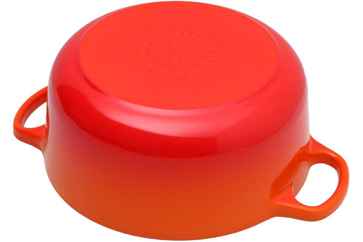 Le Creuset casserole-cocotte 20cm, 2,4 l orange | Advantageously