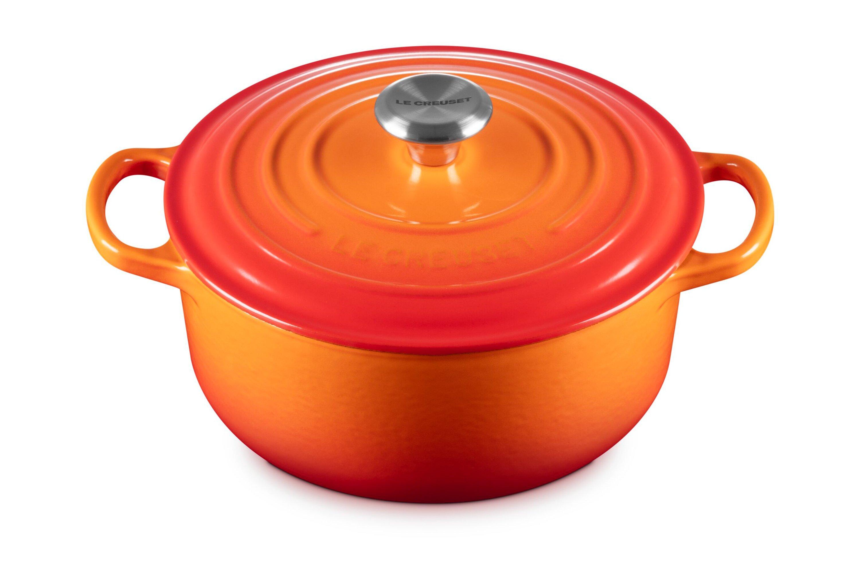 Le Creuset casserole-cocotte 20cm, 2,4 l orange | Advantageously